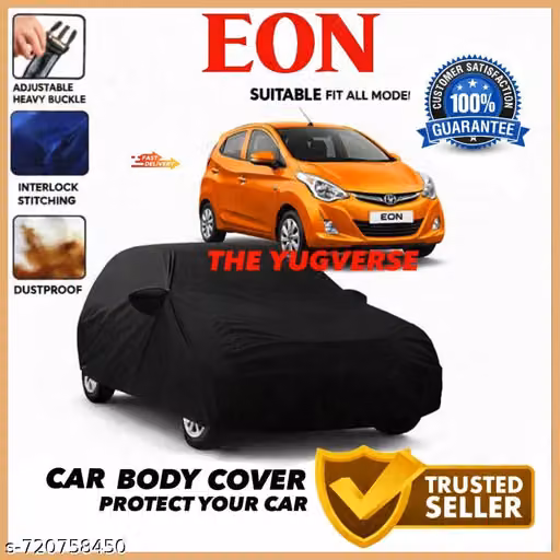 Hyundai Eon Car Body Cover – Dustproof & Easy Clean Cover with Adjustable Buckle