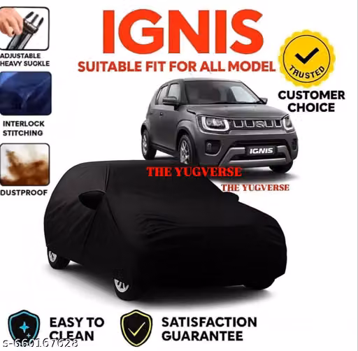 Maruti Suzuki Ignis Car Body Cover – Dustproof & Easy Clean Cover with Adjustable Buckle