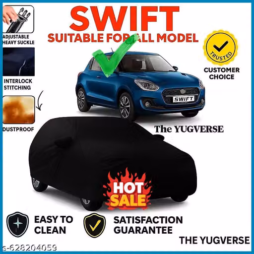 Maruti Suzuki Swift Car Body Cover – Dustproof & Easy Clean Cover with Adjustable Buckle