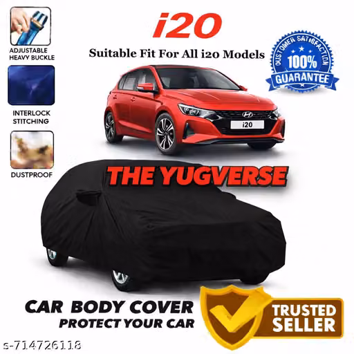 Hyundai i20 Car Body Cover – Dustproof & Easy Clean Cover with Adjustable Buckle