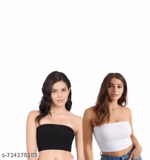 Women’s Trendy Off Shoulder Black & White Top | Stylish Casual Wear