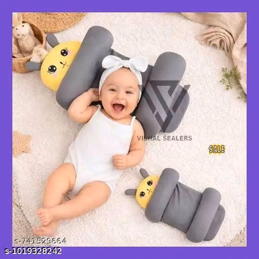 Baby Head Support Pillow for Newborns – Soft Cushion, 0-12 Months