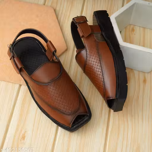 Biggie Tan Peshawari Sandals for Men, Mens Sandal, Office Shoe, Party wear Sandal| Premium Quality | Daily Wear | Authentic Peshwari Sandals | Handcrafted, Durable & Comfortable | Lightweight Sandal