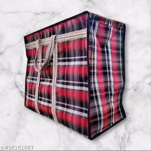 Heavy Duty Canvas Storage Bag – Large Toy, Clothes & Shopping Organizer, Pack of 1