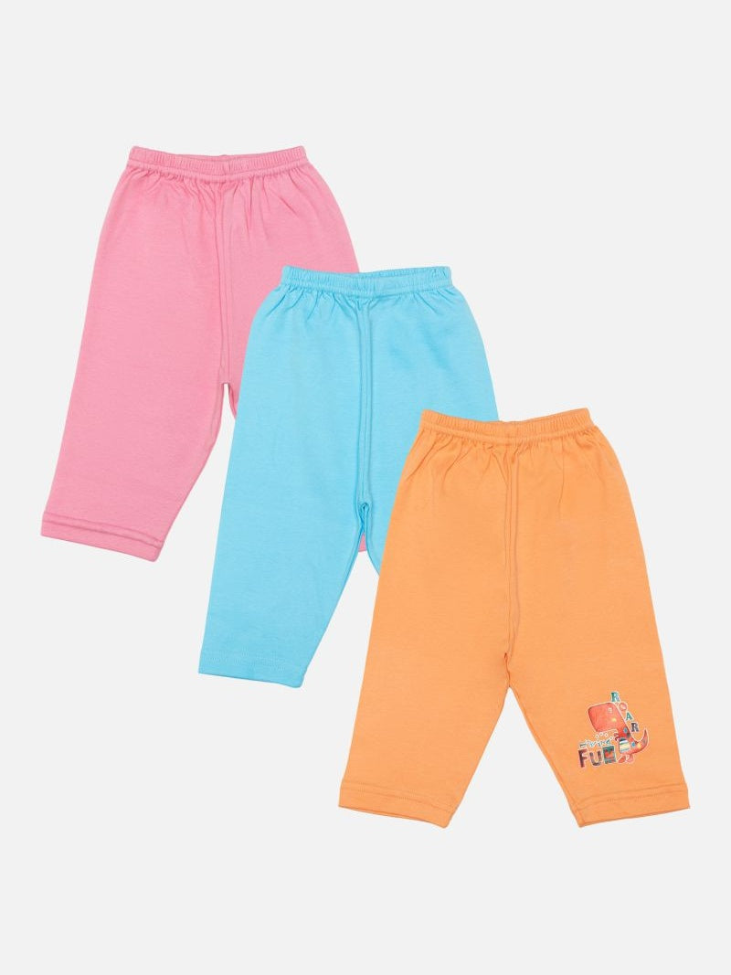 Bodycare Boys Long Length Pajamas with Inner Elastic – Pack of 3
