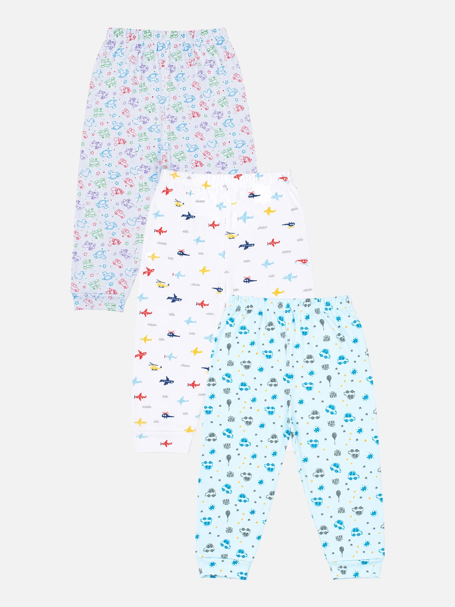 Bodycare Unisex All Over Print Pajamas with Inner Elastic – Long Length