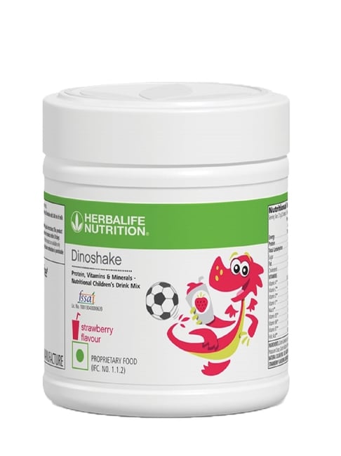 Herbalife Dinoshake Strawberry Nutritional Children's Drink Mix – 200g