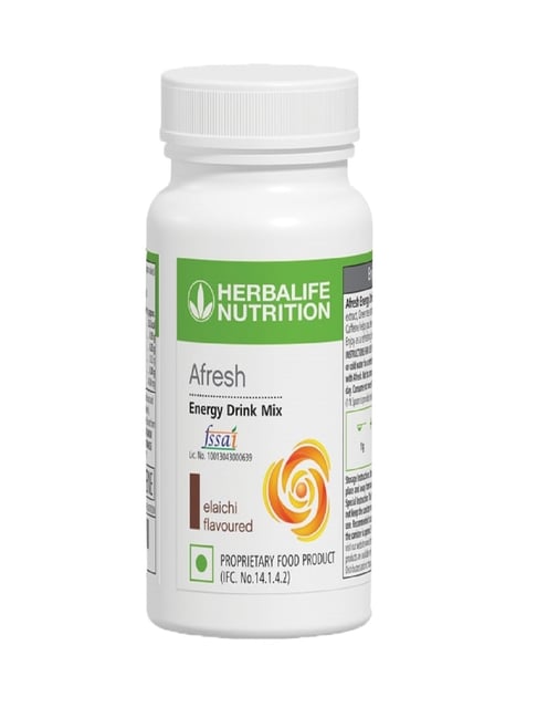 Herbalife Afresh Energy Drink Mix – Orange Pekoe, Green Tea & Natural Caffeine