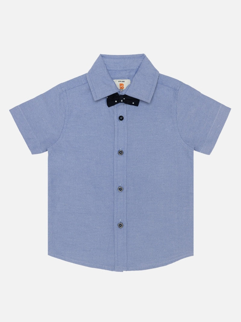 Body Care Boys Woven Half Sleeve Collared Shirt – Casual & Formal Wear