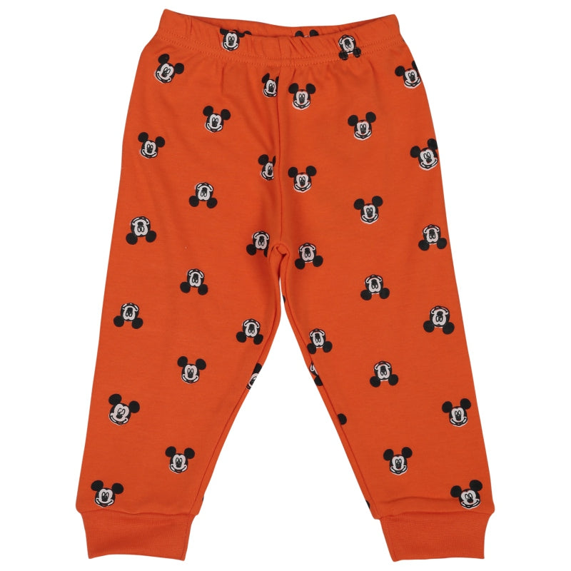 Body Care Baby Boys Mickey & Friends Interlock Track Pant – All Over Print