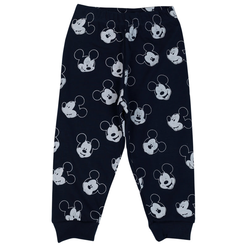 Body Care Baby Boys Mickey & Friends Interlock Track Pant – All Over Print