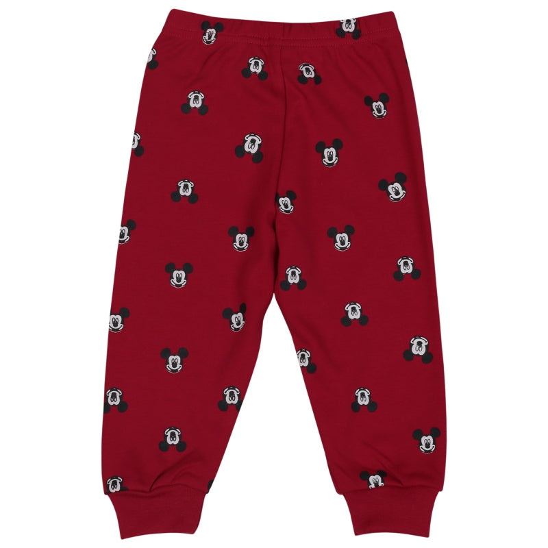 Body Care Baby Boys Mickey & Friends Interlock Track Pant – All Over Print