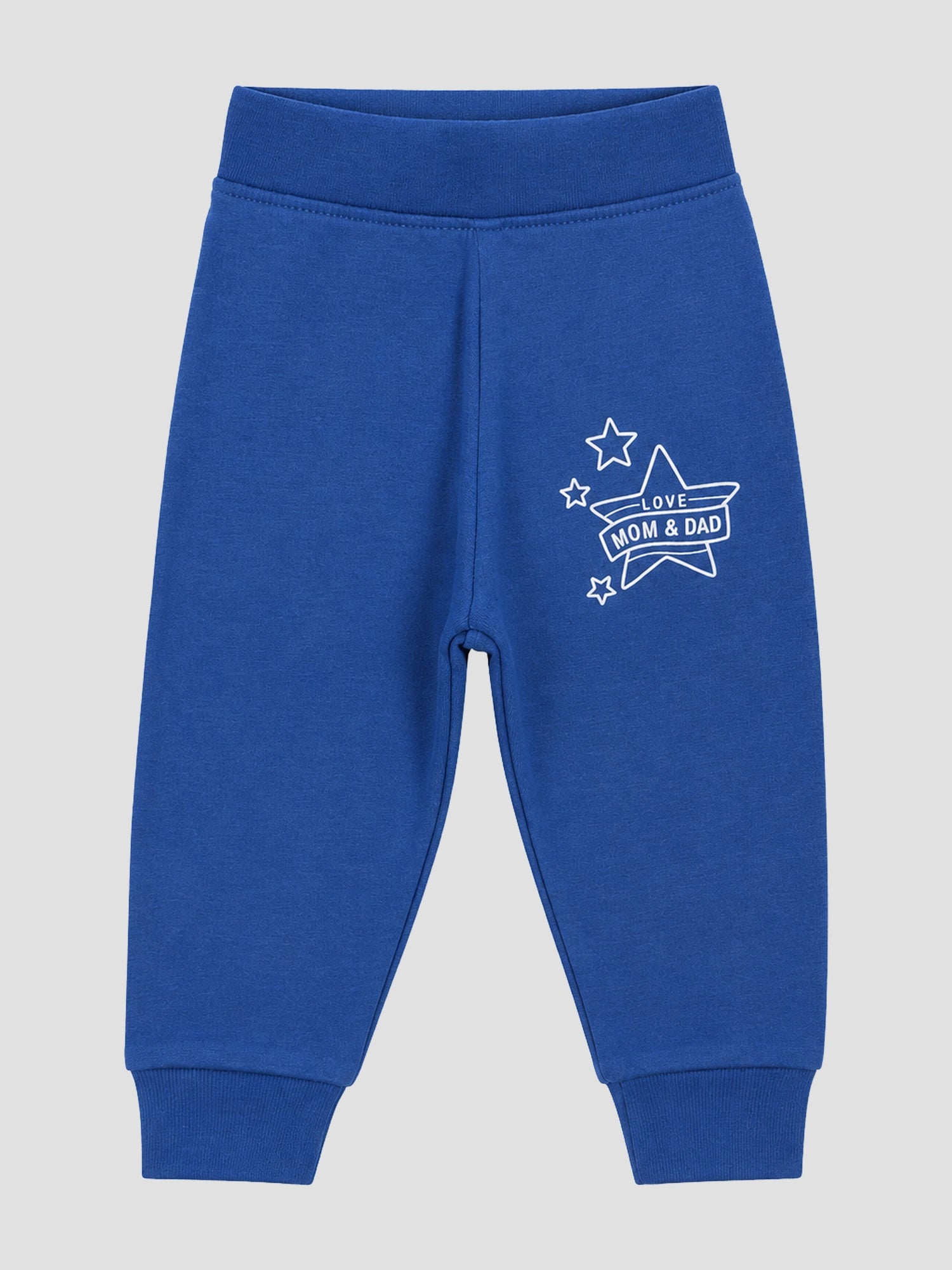 Body Care Baby Boys Cotton Lycra Rib Track Pant – Solid Long Length Casual Wear Pack of 1