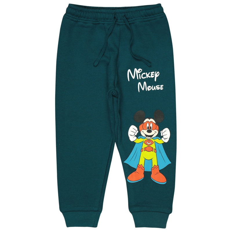 Body Care Baby Boys Mickey & Friends Printed Track Pant – Placement Print Casual Wear