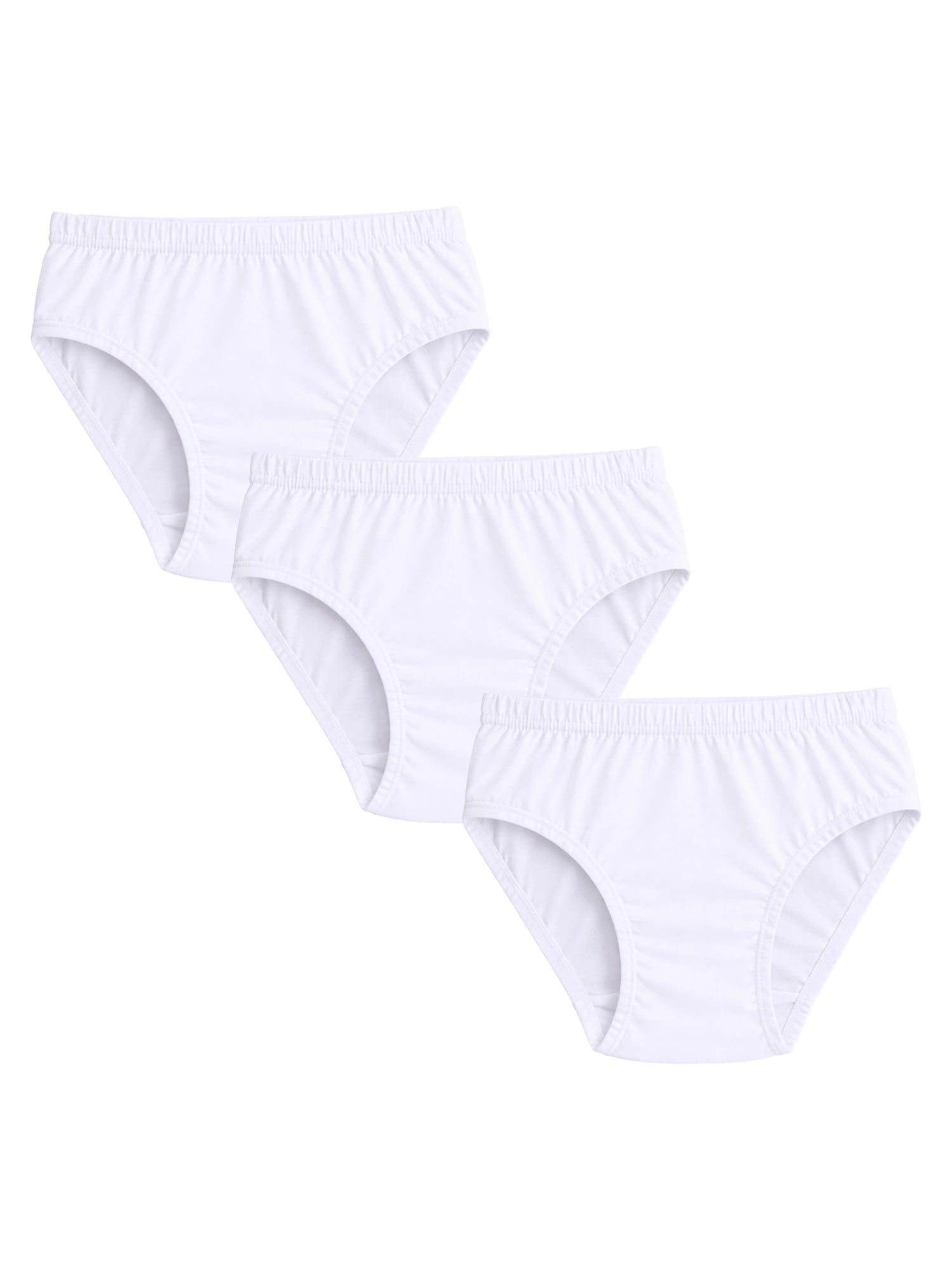 Boys Innerwear Brief with Inner Elastic for Everyday Comfort, Support and School Wear Essentials - Pack of 3