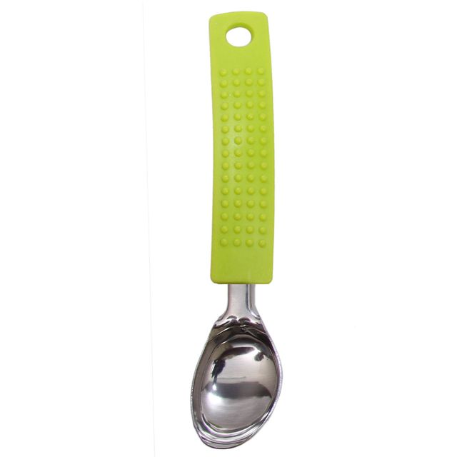 Green Grip Handle Ice Cream Scoop Spoon- KIT17112