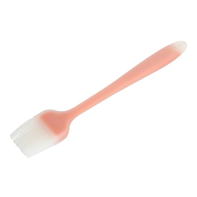 Orange Pastry Brush with Silicone Handle- KIT17170OR