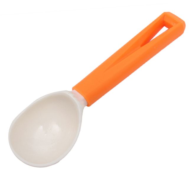 Ceramic Handle Orange Scoop Spoon