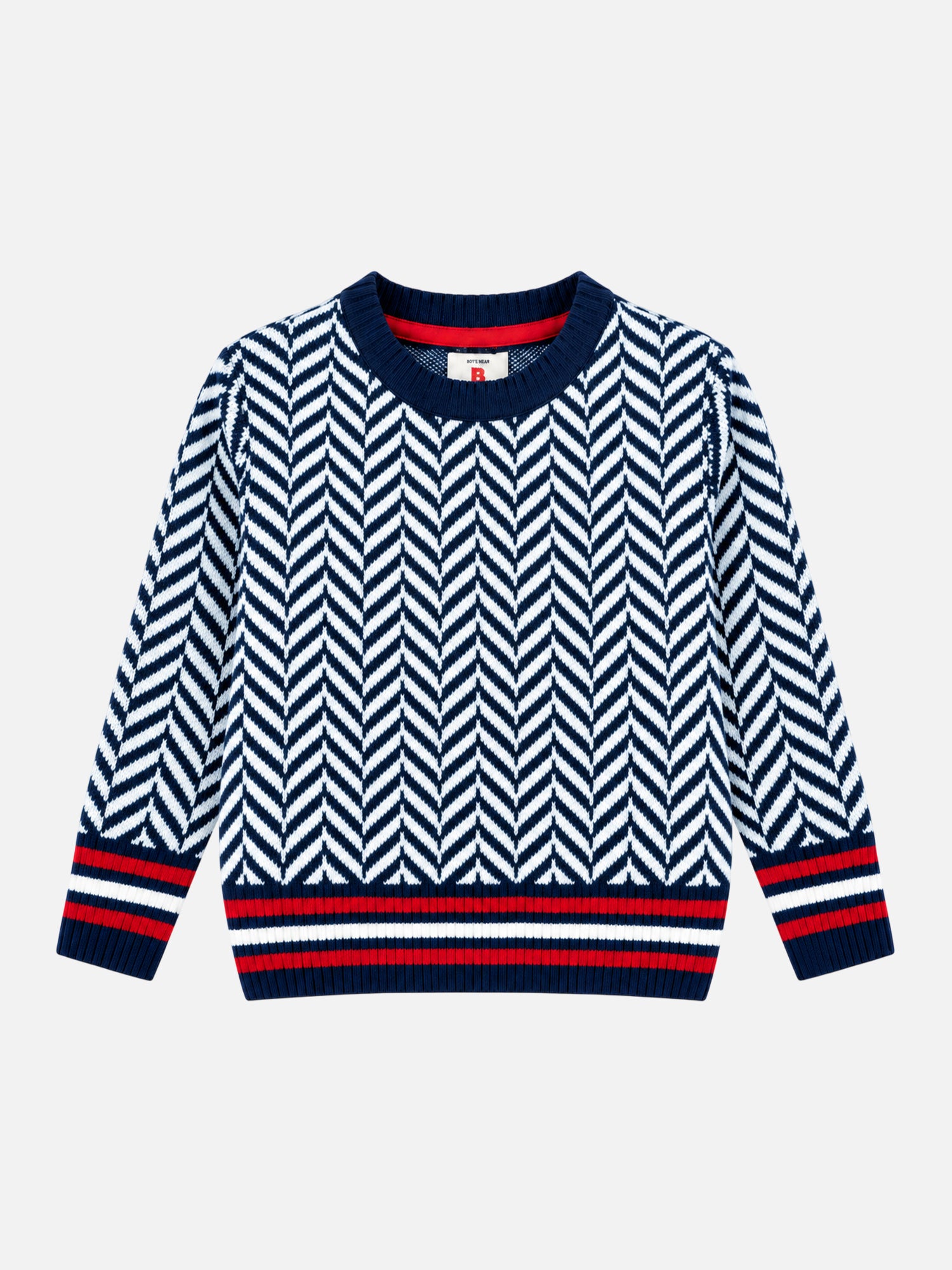 Bodycare Boys Polyester Blend Round Neck Full Sleeves Sweater with Comfortable Winter Wear Styling and Regular Use