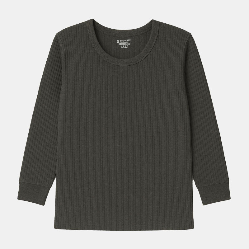 Bodycare Unisex Antibacterial Thermal Top with Round Neck and Full Sleeves for Winter Base Layering and Cold-Weather Comfort