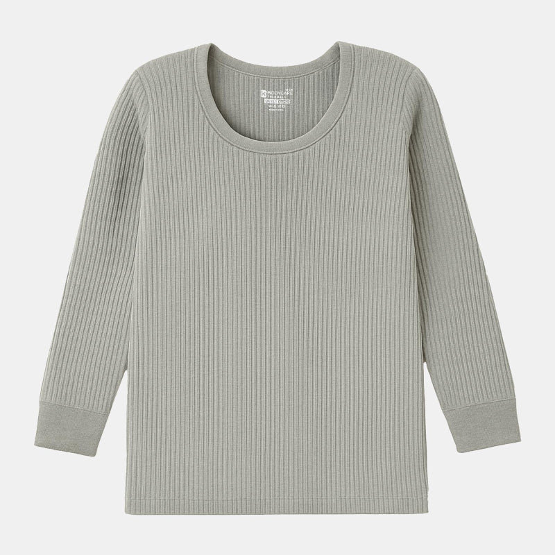 Bodycare Unisex Antibacterial Thermal Top with Round Neck and Full Sleeves for Winter Base Layering and Cold-Weather Comfort