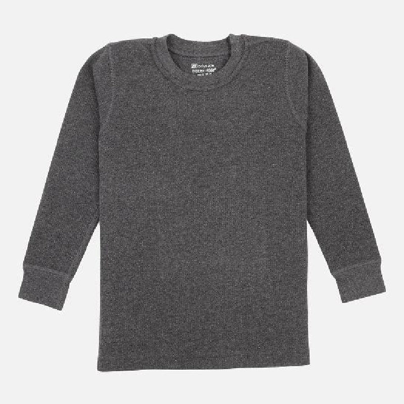 Bodycare Unisex Kids Thermal Top Round Neck Full Sleeves with Very High Warmth for Winter Layering and Cold Weather Comfort