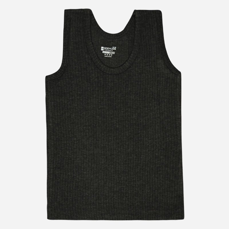 Bodycare Unisex Round Neck Sleeveless Thermal Top for Warm Winter Wear, Easy Base Layering and Everyday Comfort - Pack of 1