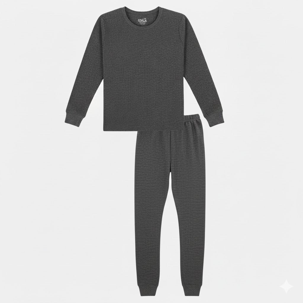 Baby Care Unisex Thermal Set with Coordinated Top and Bottom Warmth, Winter Innerwear Comfort and Everyday Cold Weather Use - Pack of 1