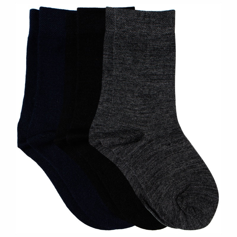 Babycare Unisex Socks for Regular Wear, Everyday Comfort, Casual Use and Practical Multipack Wardrobe Value - Pack of 3