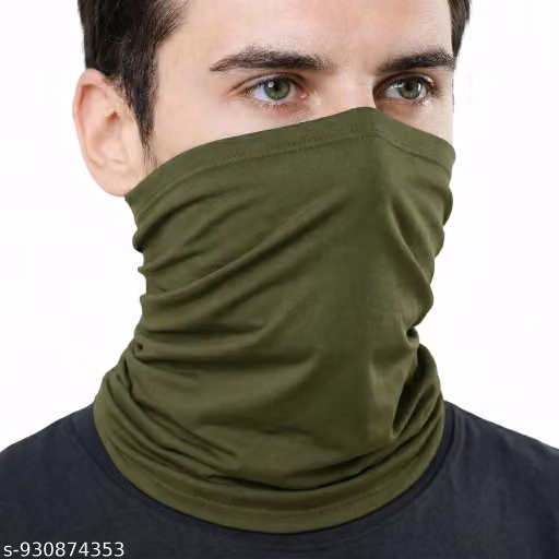 Soft Breathable Bandana for Men & Women – Multipurpose Nylon Headwear Scarf for Travel & Sports
