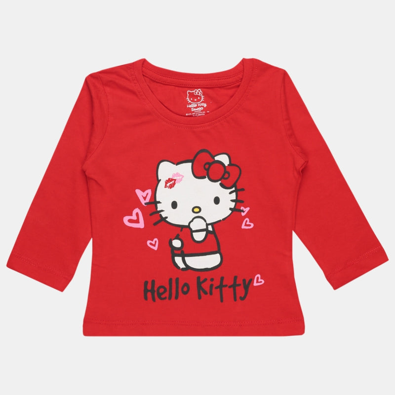 Bodycare Baby Girls Minnie & Friends T-Shirt Round Neck Full Sleeves Character Print Top for Playtime and Casual Outfits