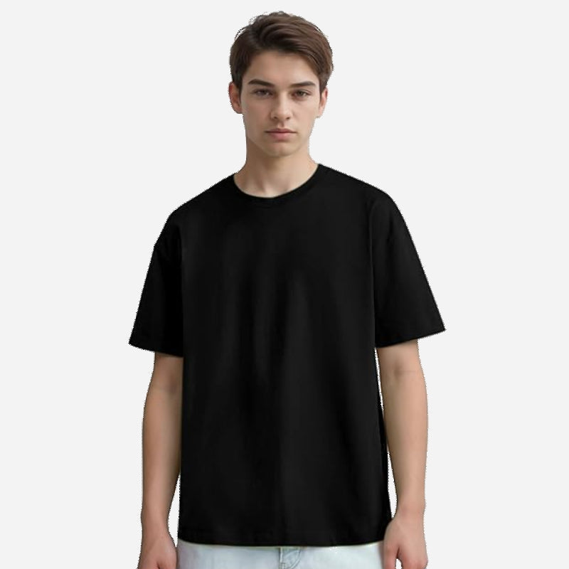 Bodycare Men’s 100% Cotton Oversized Solid T-Shirt with Drop Shoulder and Baggy Fit