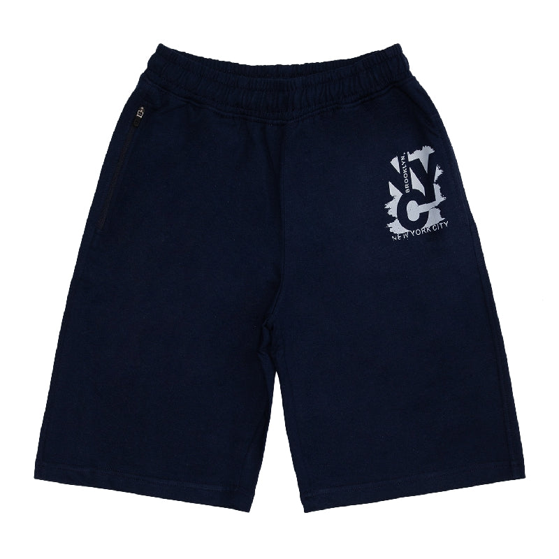 Bodycare Men’s Printed Cotton Regular Fit Shorts with Side Pockets