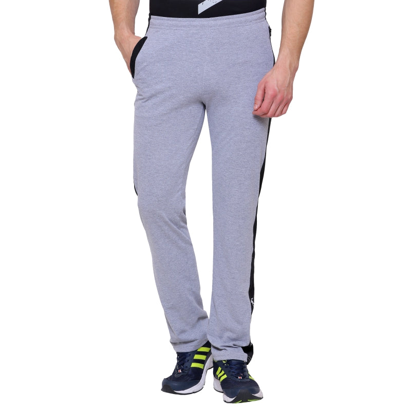 Bodycare Men Cotton Single Jersey Track Pant – Placement Print, Side Pockets, Pack of 1