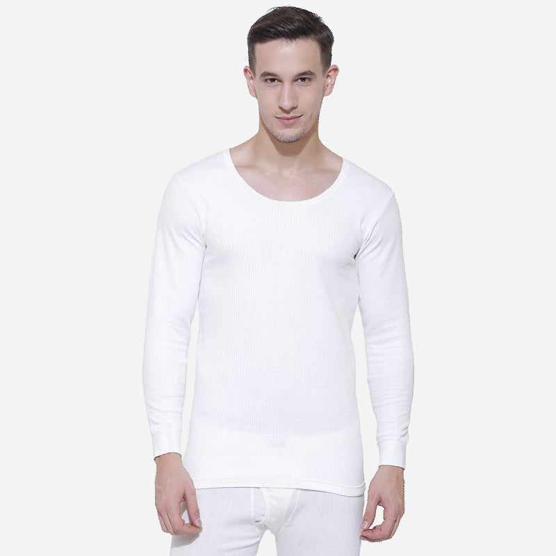 Bodycare Men Antibacterial Quilted Thermal Top – Round Neck, Full Sleeves, Long Length, Pack of 1