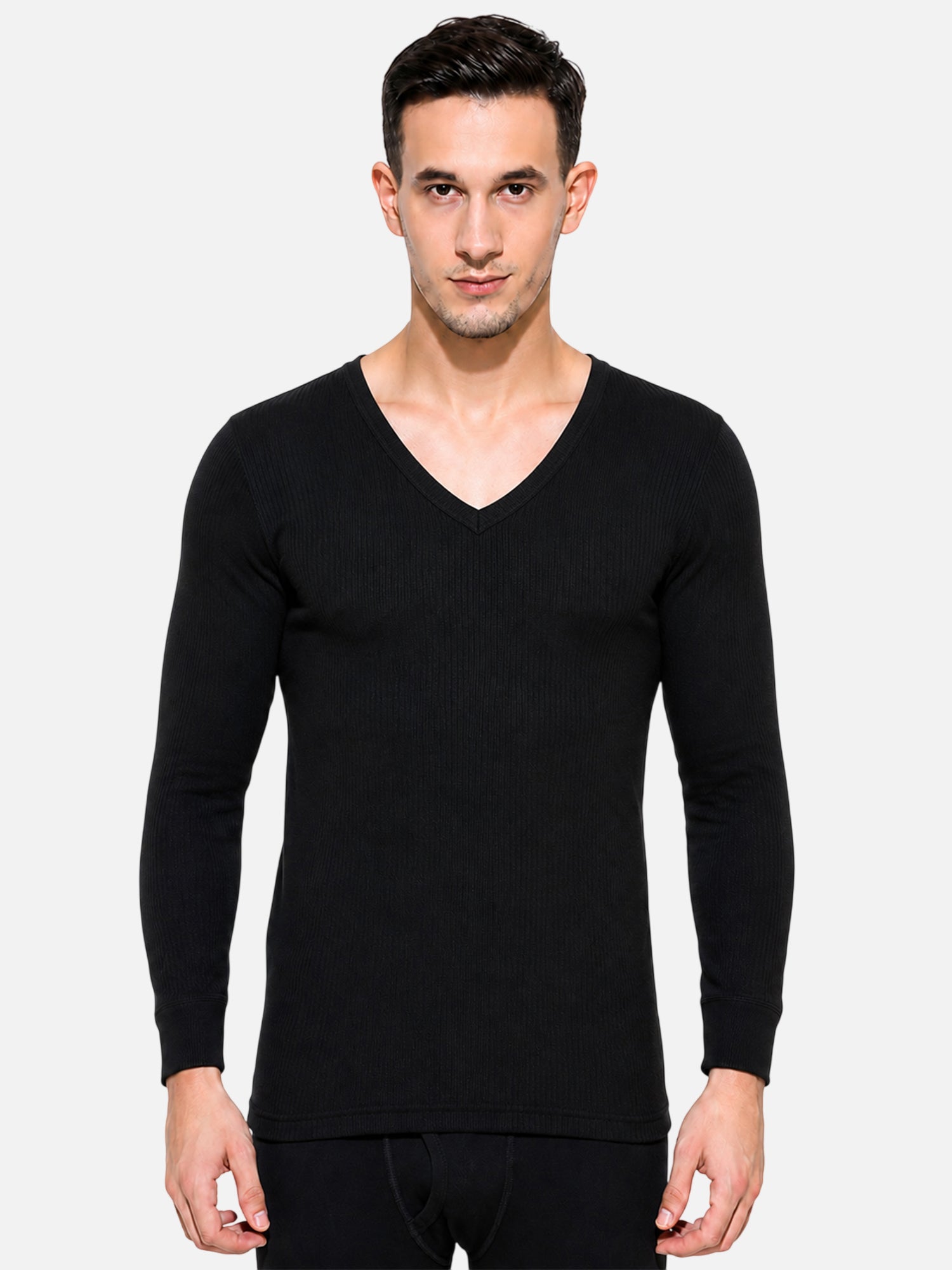 Bodycare Men Antibacterial Quilt Thermal Top – Slim Fit, Winter Base Layer