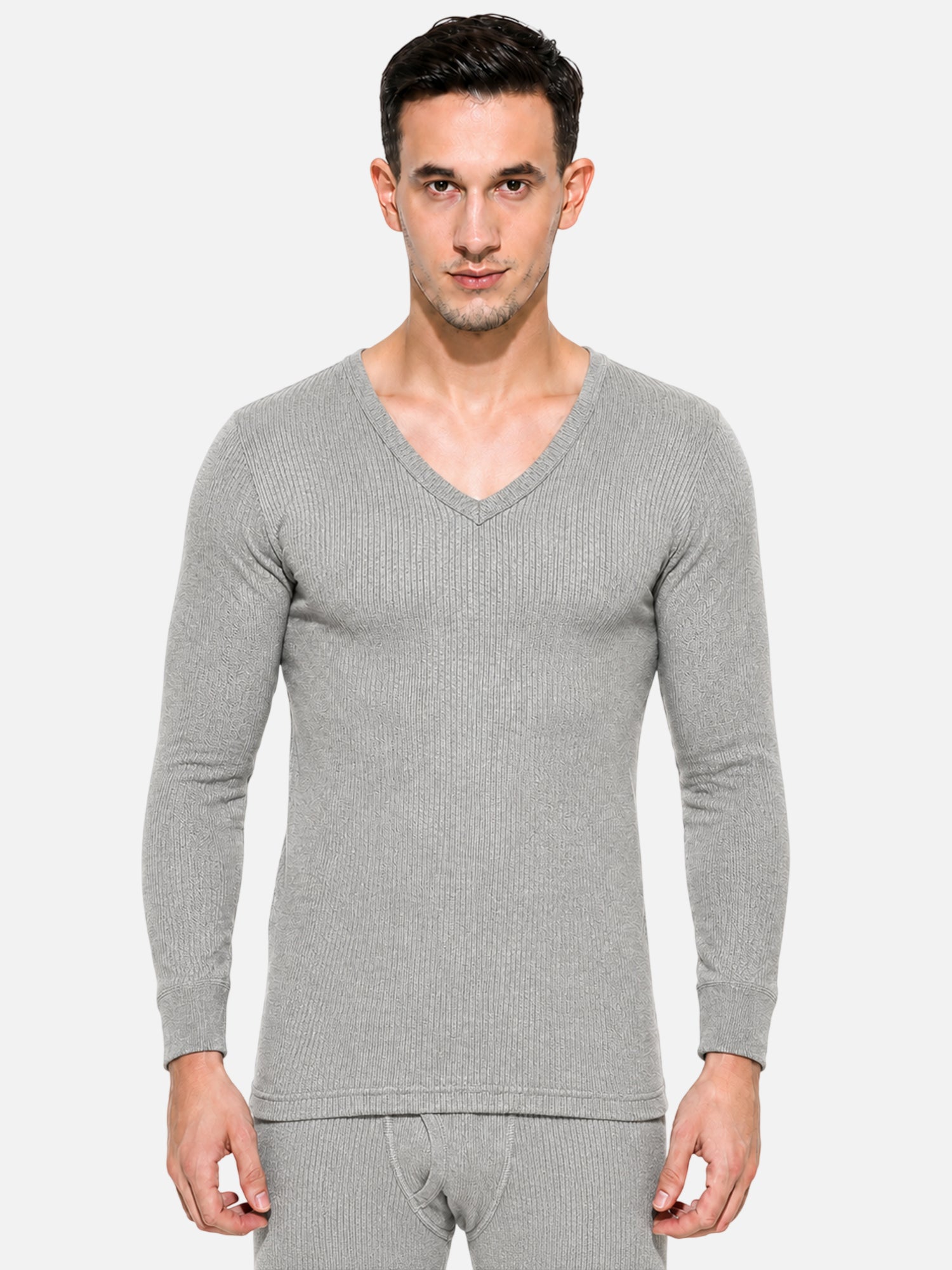 Bodycare Men Antibacterial Quilt Thermal Top – Slim Fit, Winter Base Layer