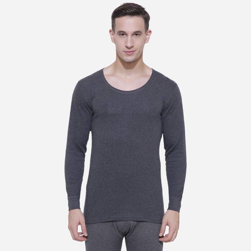 Bodycare Men Interlock Thermal Top – Round Neck, Full Sleeves, Long Length