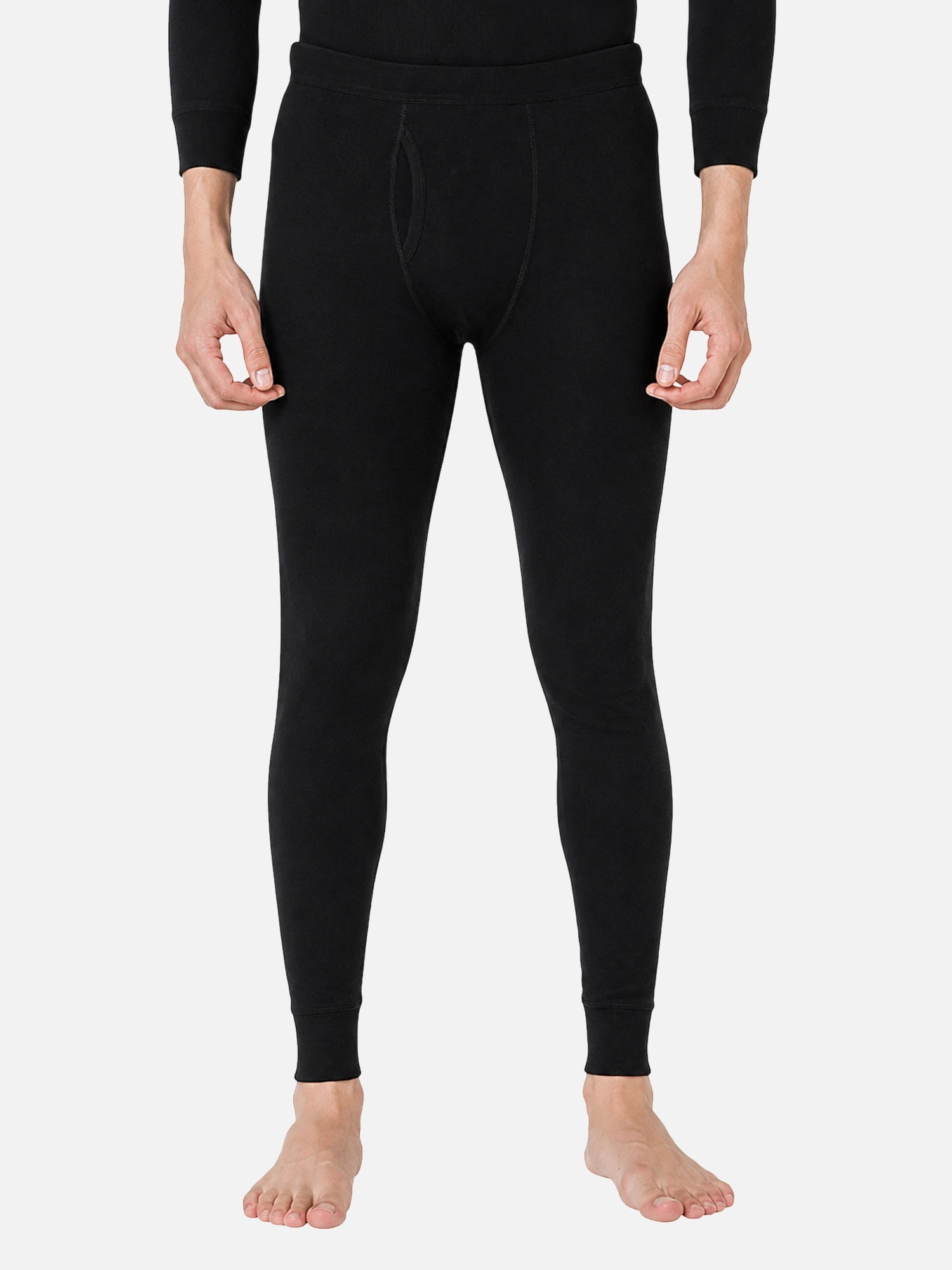 Bodycare Men Gold+ 100% Cotton Fleece Thermal Bottom – Full Length, Heat Retention, Pack of 1