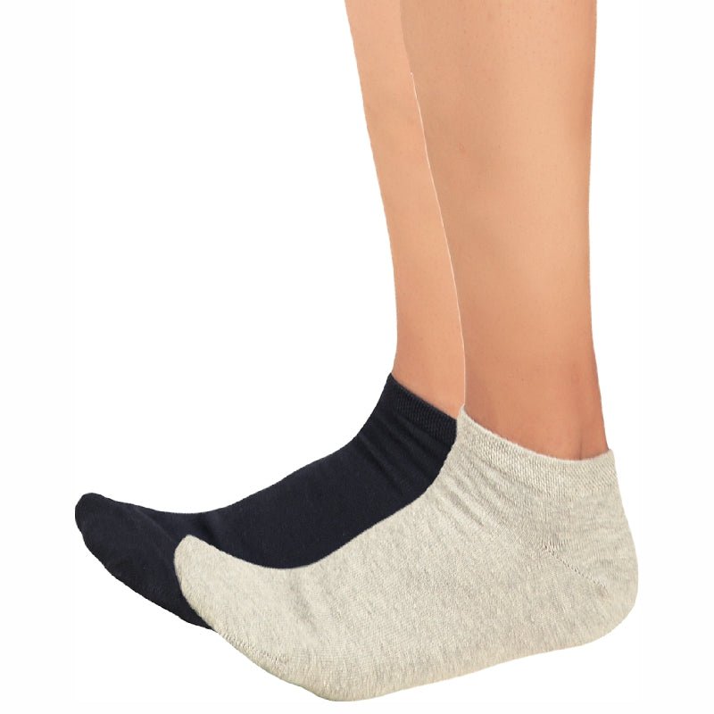 Bodycare Men Antibacterial Solid Liner Socks – Cotton Nylon, Super Soft, All Season, Pack of 2