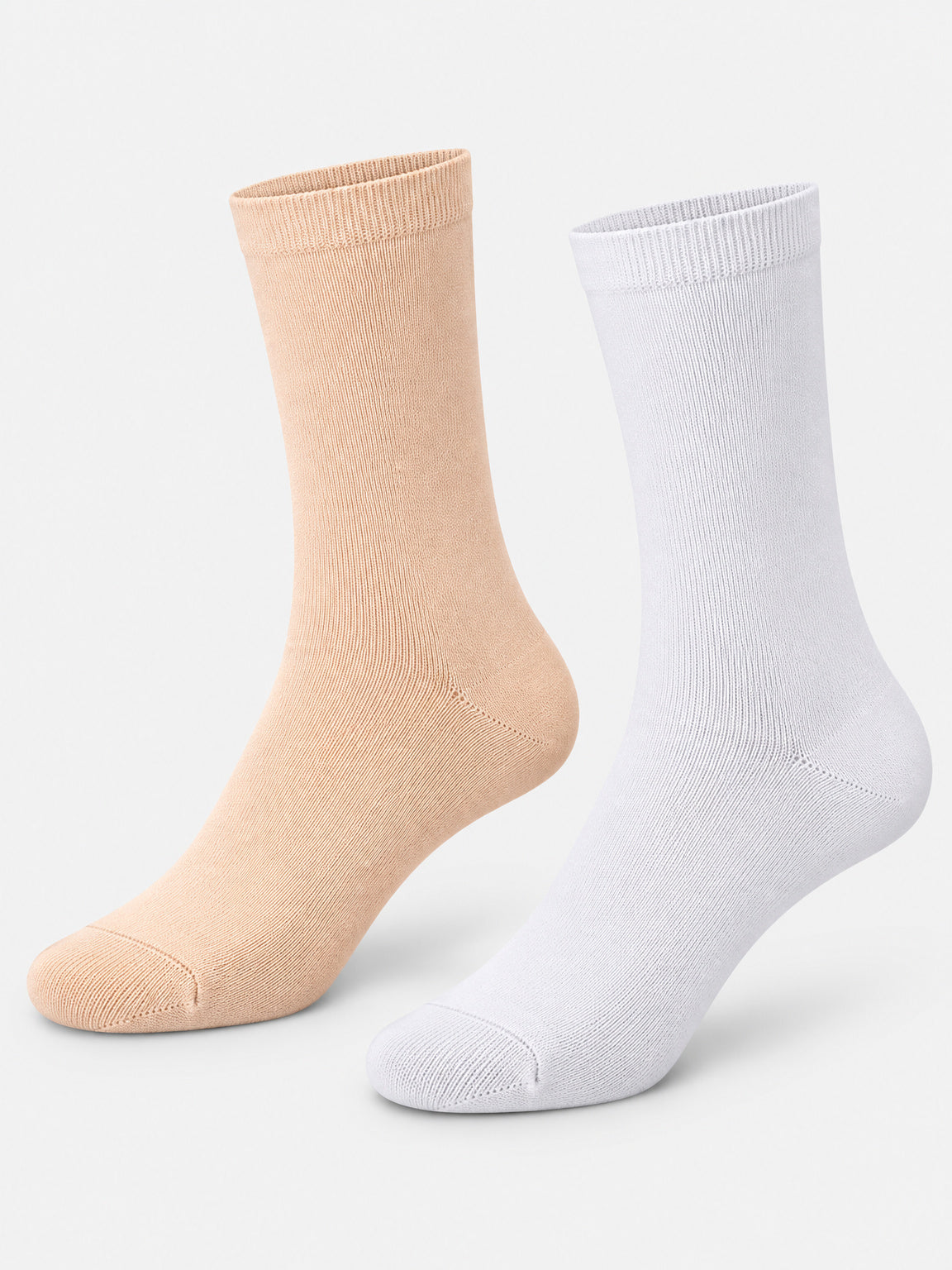 Bodycare Men’s Diabetic Antibacterial Cotton Blend Crew Socks Pack of 2
