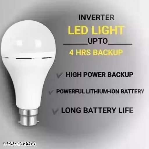 12 Watt Rechargeable B22 Inverter LED Light Bulb