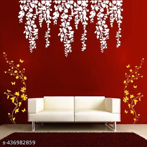 Wall Stencil 16 x 24 Inch Reusable Artistic Home Decor – Pack of 2