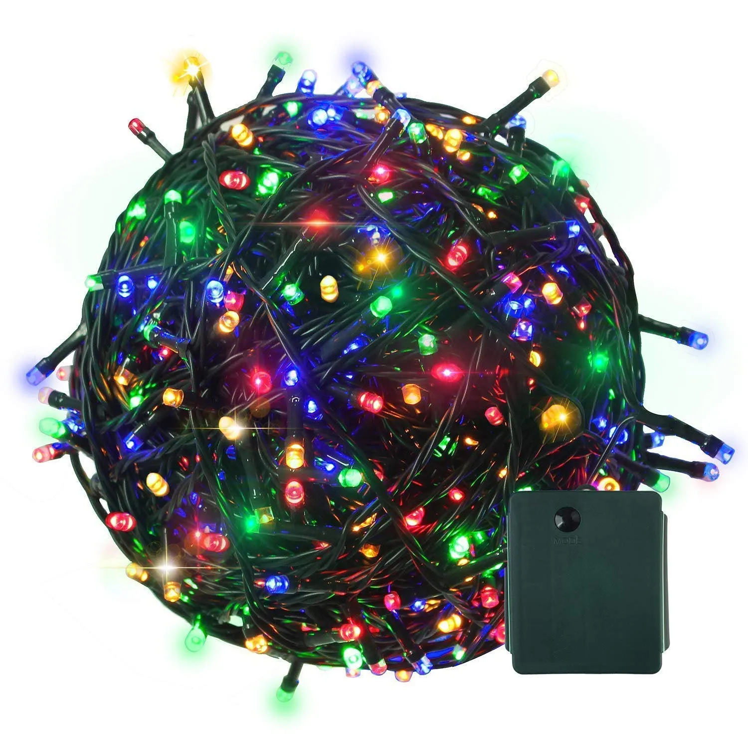 Multicolor Plastic LED Rice Lights 10 Meter with 8 Modes