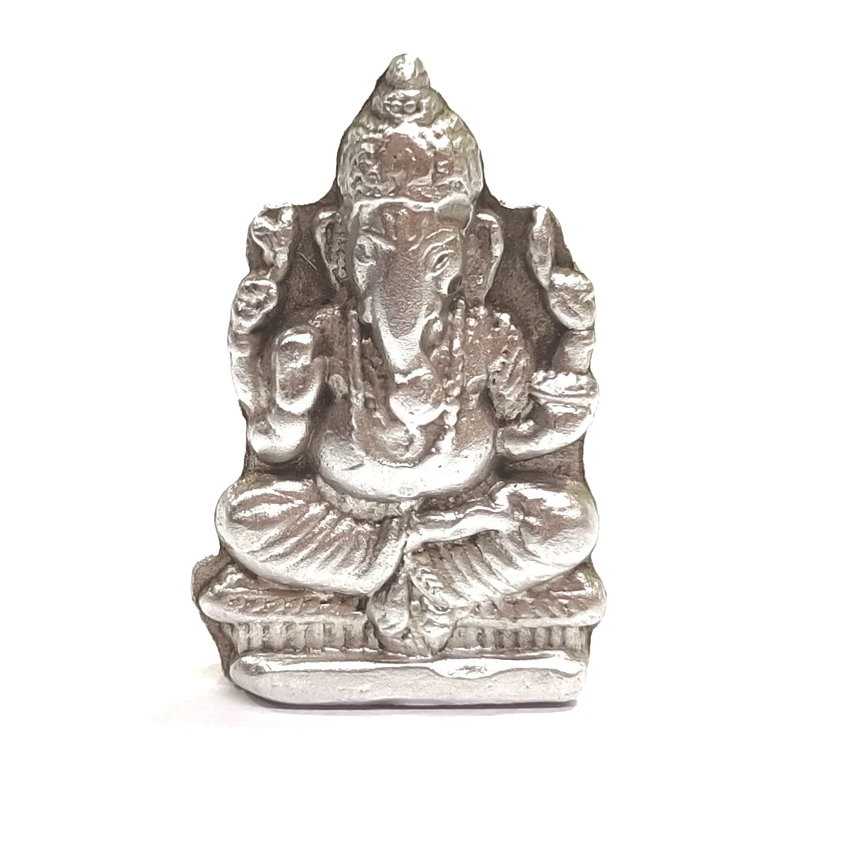 Parad Ganesh Idol Mercury Ganesha Statue 50–60g