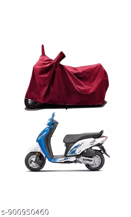 Scooty Cover for Honda Activa – Waterproof Dustproof UV Protection, Maroon