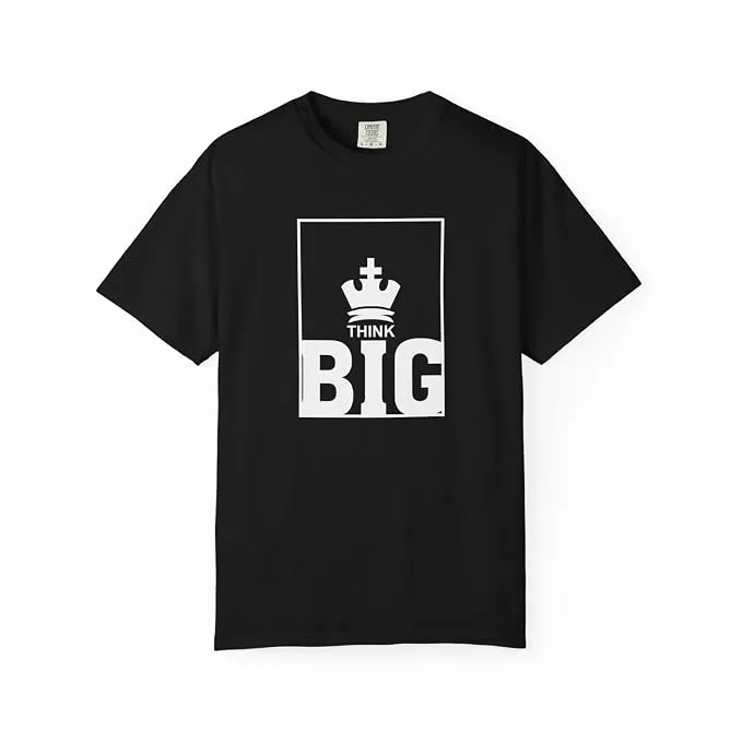 Men’s “Think Big” Graphic Cotton Lycra T-Shirt