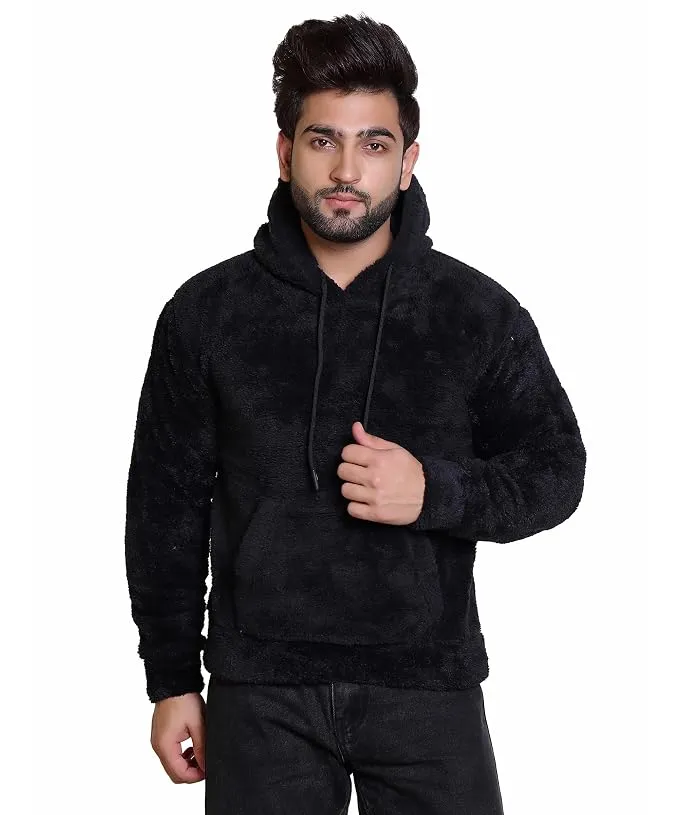 Men’s Full Sleeve Woolen Hooded Winter Hoodie