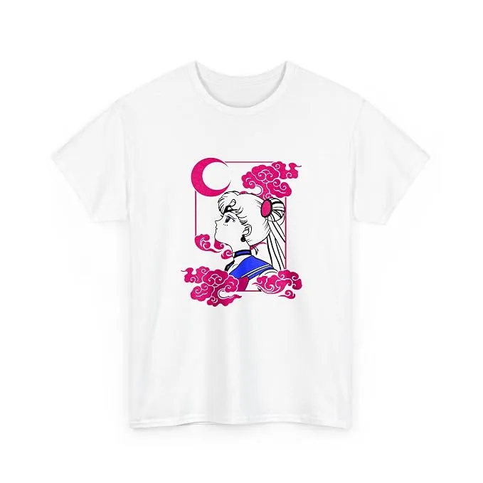 Men’s White “Dee Dee” Graphic Cotton T-Shirt