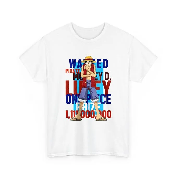 Unisex White Cotton Graphic Print T-Shirt